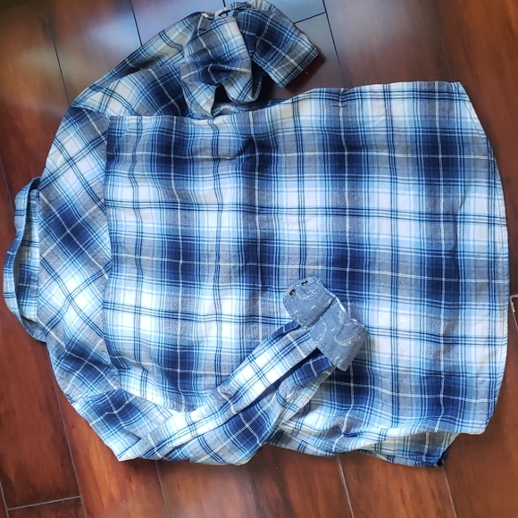 Zach's Girlfriend flannel / L - Picture 3 of 7